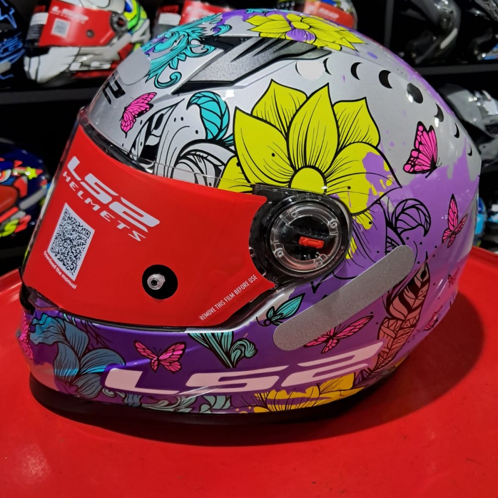 CAPACETE LS2 CLASSIC DREAMCATCHER CINZA