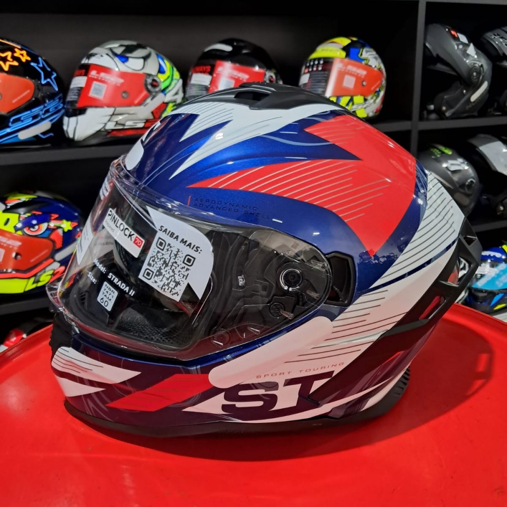Capacete Norisk Strada Ii St Azul