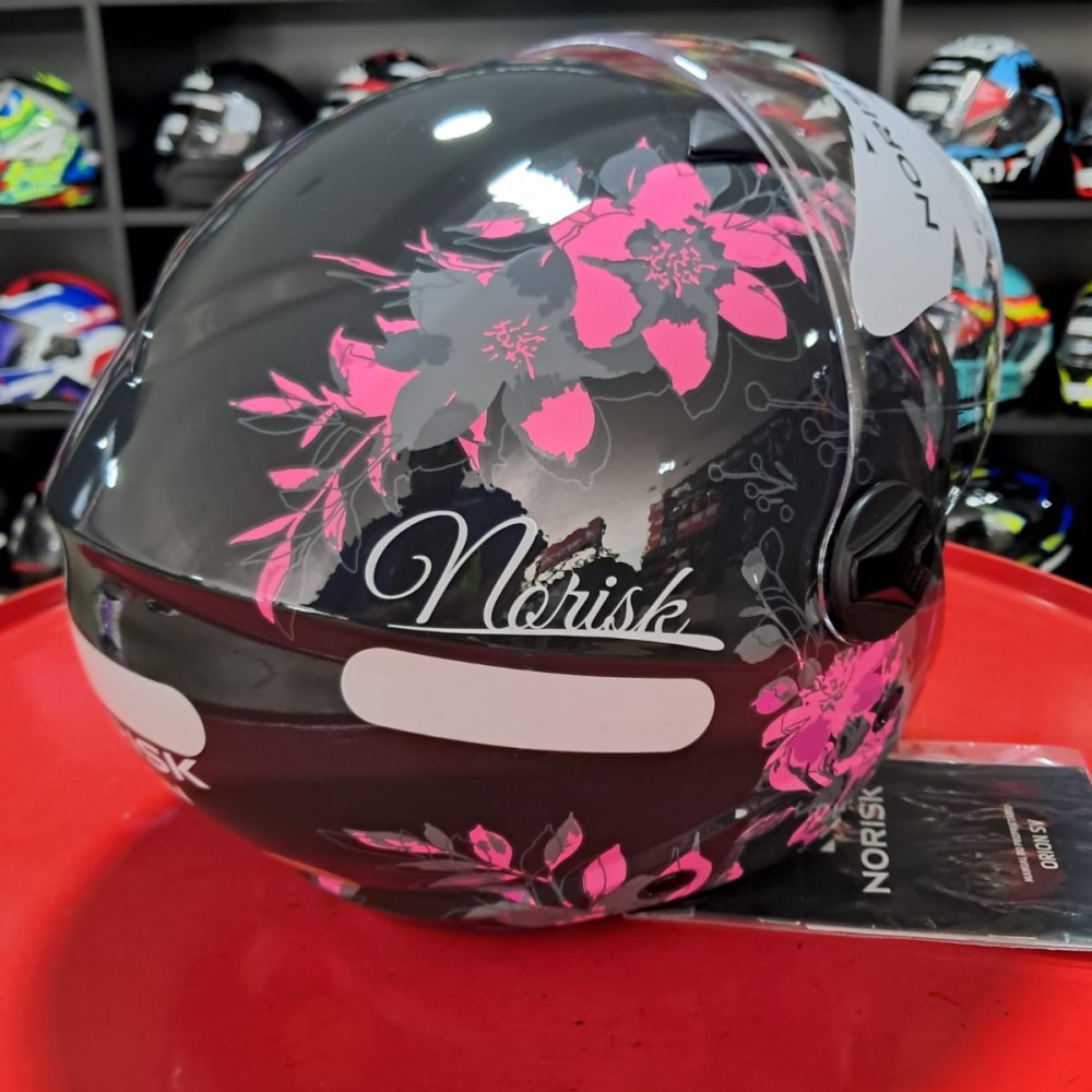 Capacete Norisk Orion Sv Iris Cinza