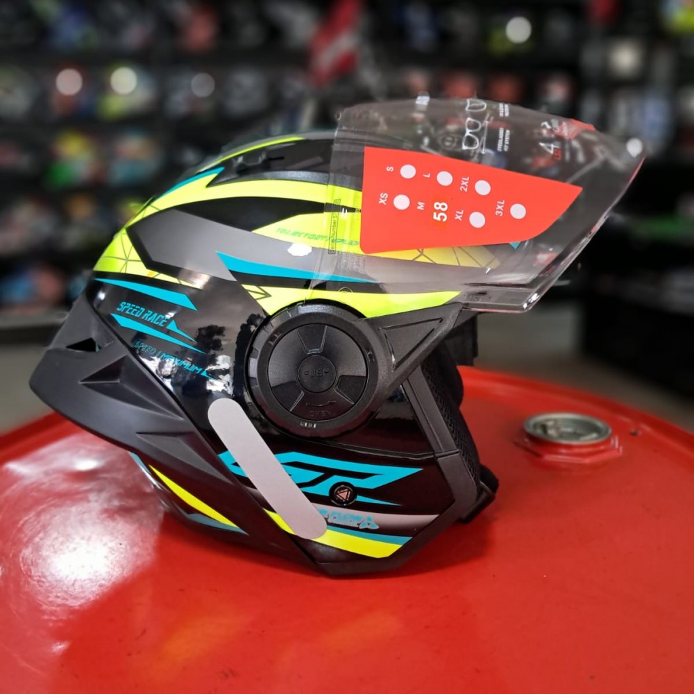 Capacete Ls2 Airflow Ii Draze Verde