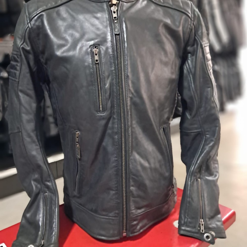 Jaqueta Motociclista Asw Couro Topgun